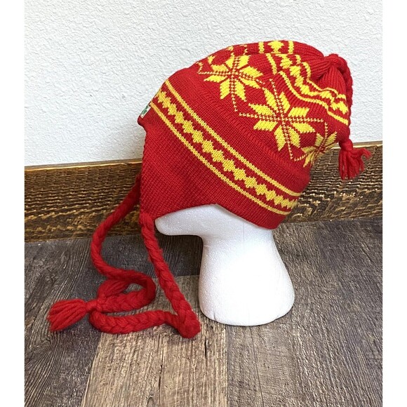 Vintage Moriarty Knit Wool Ski Hat Snowboard Winter Beanie Handcrafted Vermont - Picture 4 of 14